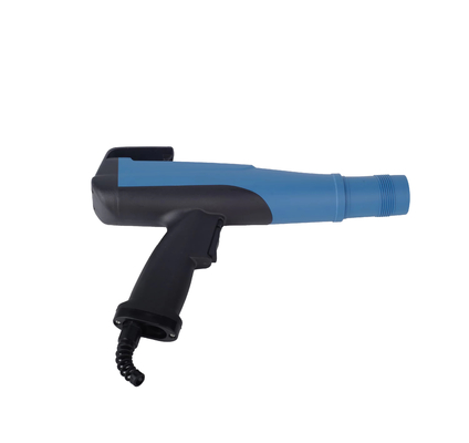 Pistola de recubrimiento de polvo azul Accesorios de recubrimiento de polvo de concha